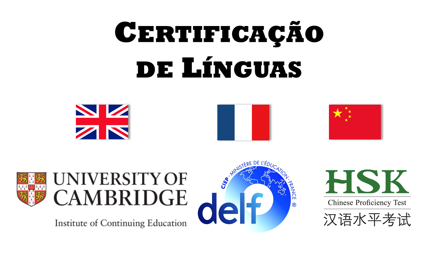 certificacao-linguas; ingles; frances; mandarim; escola-privada; colegio