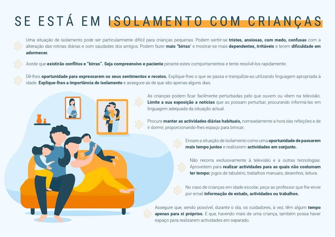 Quarentena com crianças